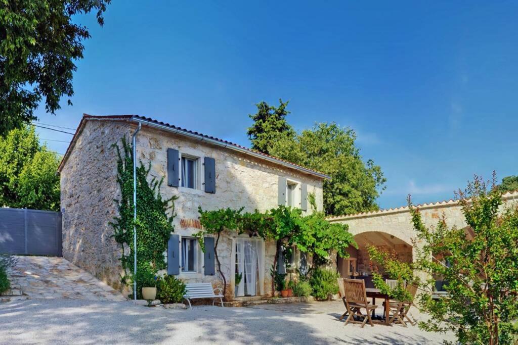 Ferienhaus Villa Alisia, Wunderschoenes Natursteinhaus Bei Porec, Istrien, Kroatien Vranje Selo Esterno foto