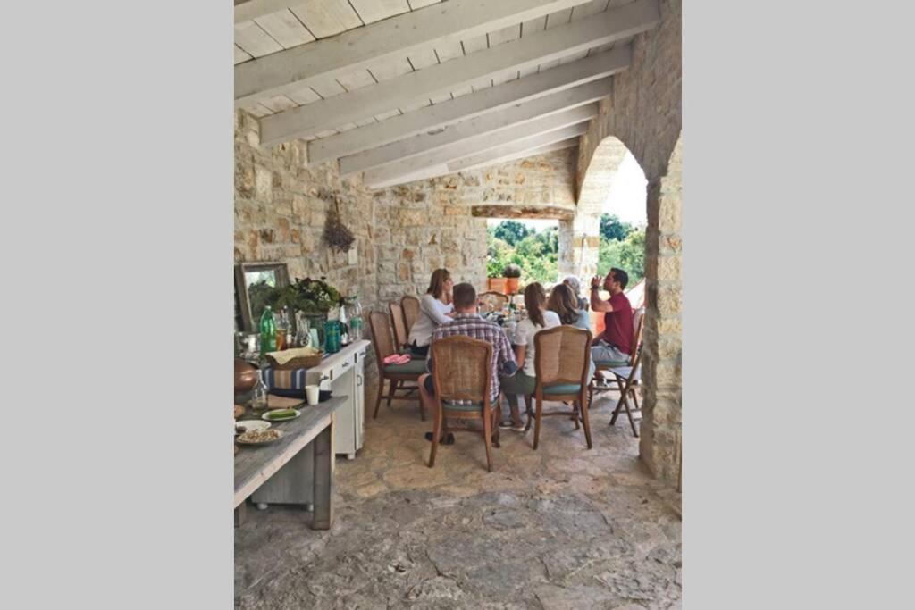 Ferienhaus Villa Alisia, Wunderschoenes Natursteinhaus Bei Porec, Istrien, Kroatien Vranje Selo Esterno foto